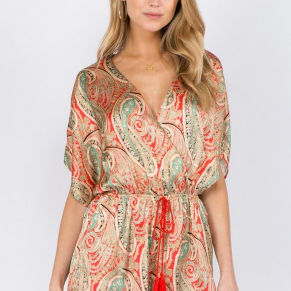NWT Kimono Sleeve Romper - Picture 3 of 8